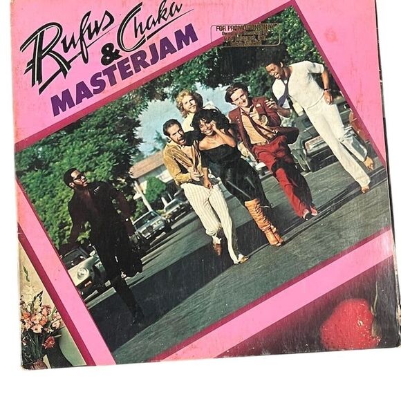 Rufus & Chaka Khan Masterjam Vinyl LP Album Funk Soul 1979 Promotional Copy - Picture 1 of 2